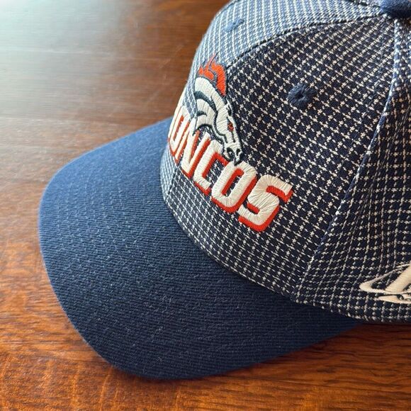 Vintage 90’s Denver Broncos Pro Line Strapback Cap Hat NFL Football - Picture 8 of 12